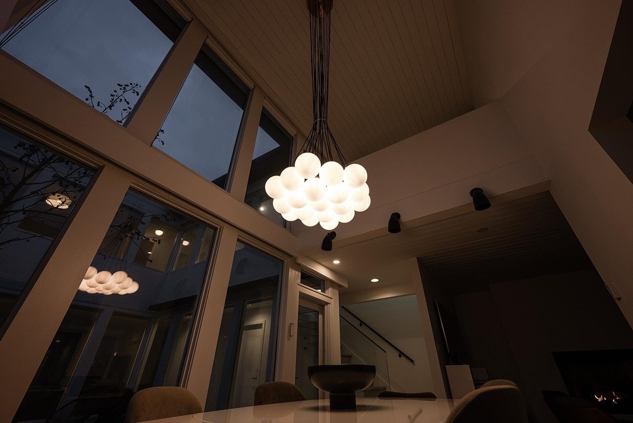 Dining room at night